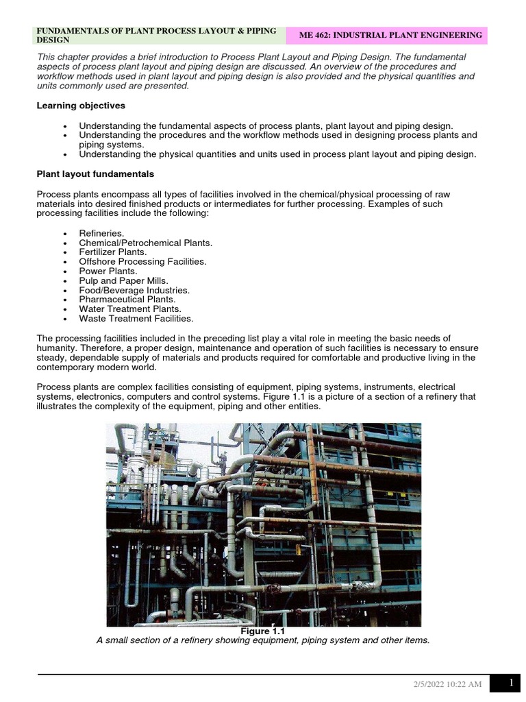 Fundamentals of Plant Piping Design | PDF | Pump | Heat Exchanger