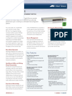 Allied Telesis 8000GS - Datasheet