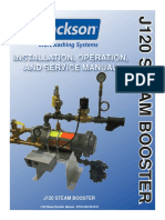 Installation, Operation, and Service Manual: J120 Steam Booster