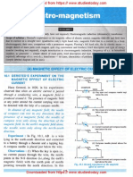 ICSE Class 10 Physics Chapter 10 Electro Magnetism