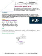 Codage Des Caractères ASCII & EBCDIC UIMM