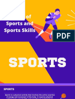 Lesson 1:: Types of Sports and Sports Skills