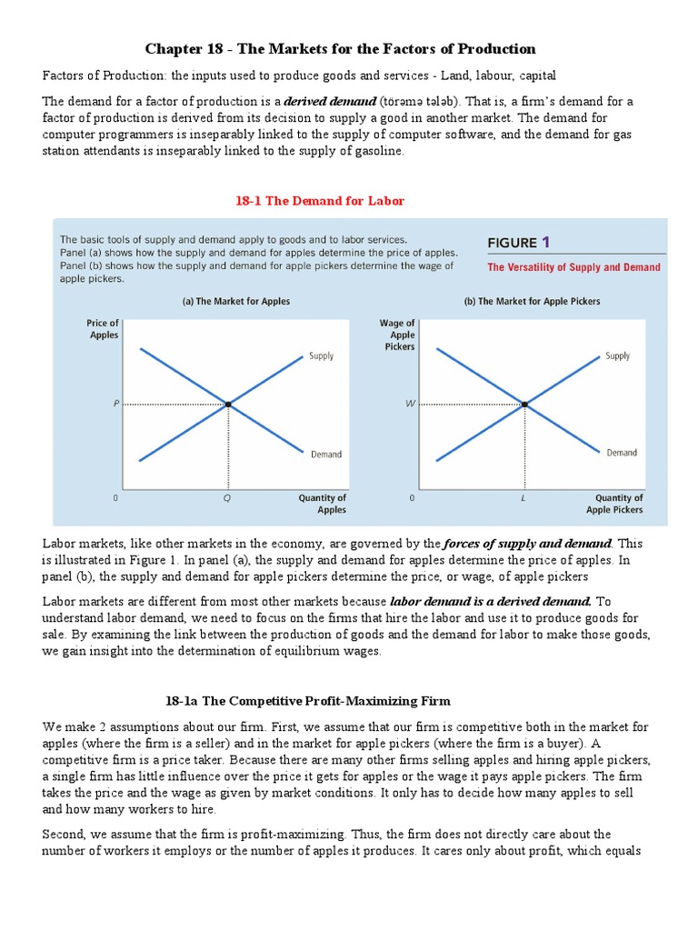 Labor Demand and Supply Analysis | PDF | Labour Economics | Economic ...