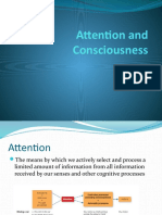 Attention and Consciousness