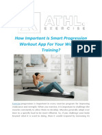 How Important Is Smart Progression Workout App For Your Workout Training