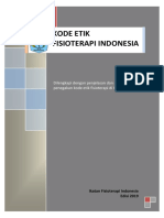Kode Etik Fisioterapis Indonesia 2019