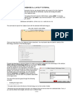 Cadence 6.X Layout Tutorial: Attach Library To Technology Library You Must Select TECH - C35B4