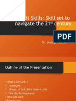 Soft Skills: Skill Set To Navigate The 21 Century: Dr. Jindagi Kumari