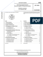 (VDI 3840 - 2004-05) - Schwingungstechnische Berechnungen - Berechnungen Für Maschinensätze