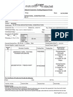 Sample Testing Request No.: TCQ