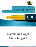 Presentasi Limit Fungsi 1