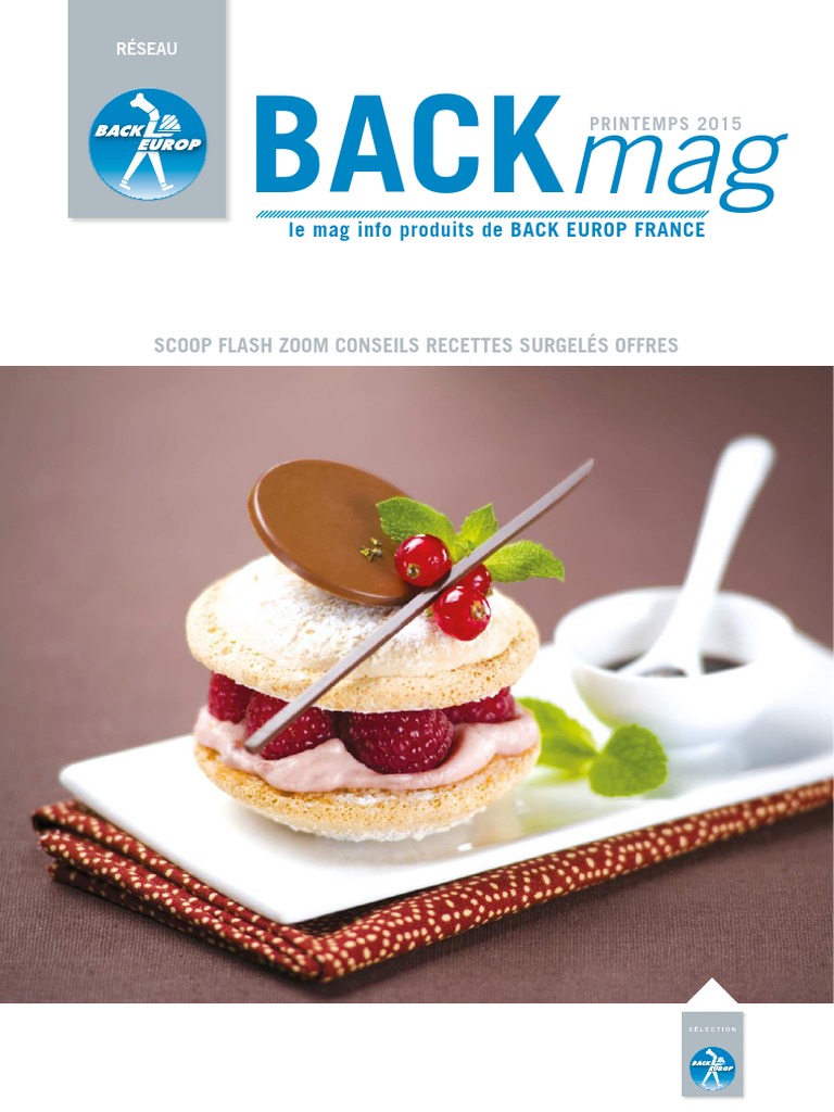 Page De Garde Cahier De Recettes Boulangerie Patisserie Back Mag Printemps | PDF | sauce | Fromage