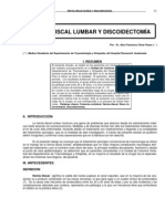 Hernias de Disco Lumbar