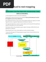 Virtual To Real Mapping