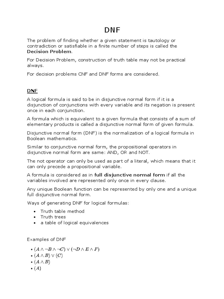 Decision Problem | PDF | Language Arts & Discipline