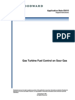 Gas Turbine Fuel Control On Sour Gas: Application Note 83410