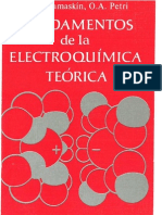 Fundamentos de la Electroquímica Teórica.1980.B B Damaskín