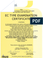 Ec Type Examination: Certi Ficate