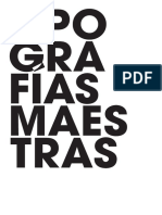 Tipografias Maestras