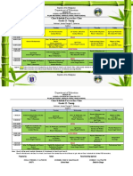 Grade 12 Sample SHS Class Program