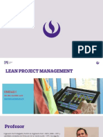Unidad I - Lean Project Management