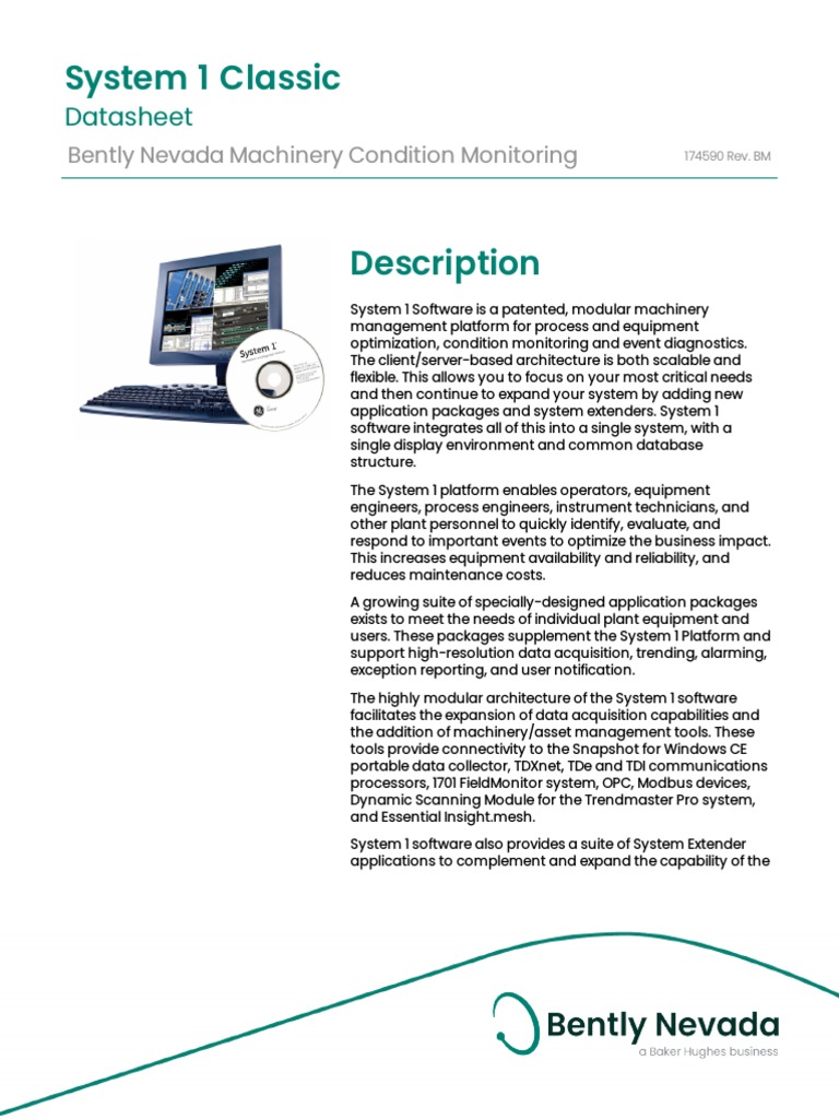 System 1 Classic Datasheet - 174590 - RR | PDF | Computer Network ...