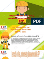 Importancia de Uso y Mantenimiento de Los EPP