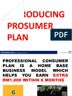 Introducing Prosumer Plan: Now Everyone Can Earn .!
