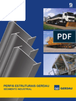 Folder Perfis Estruturais Gerdau - Segmento Industrial