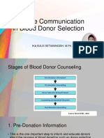 Effective Communication in Blood Donor Selection 2 (Autosaved)