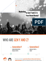 To Gen Y and Z: Is Your Brand Ready? Marketing