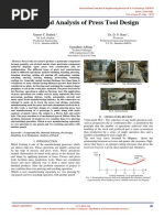 Design of Progressive Tools in Metalworking | PDF | Sheet Metal | Column