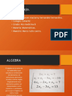 Organizador Grafico Algebra.