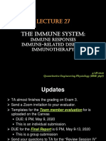 The Immune System:: Immune Responses Immune-Related Diseases Immunotherapy
