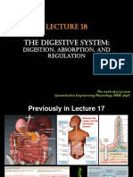 The Digestive System:: Digestion, Absorption, and Regulation