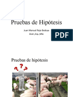 Pruebas de hipótesis estadísticas