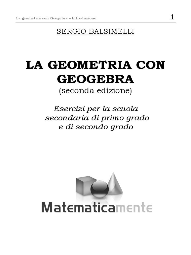 Geogebra | PDF