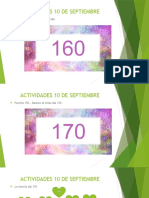 ACTIVIDADES 10 DE SEPTIEMBRE