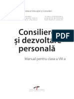 Consiliere Si Dezvoltare Personala - Clasa A VIII-A - Interior - 29.07