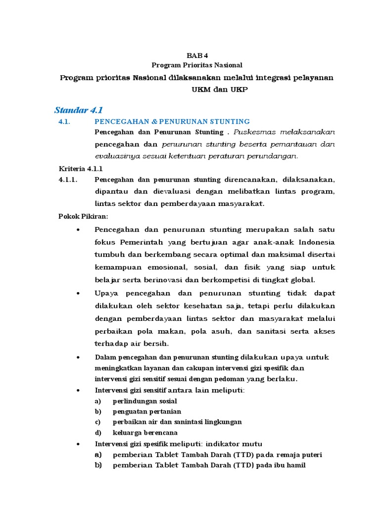 Bab 4 Prog Prioritas Nasional | PDF