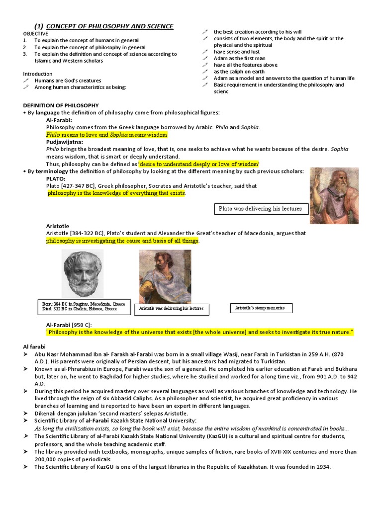 Concept of Philosophy and Science | PDF | Knowledge | Plato