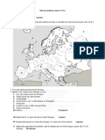 Europa 6 Test de Evaluare