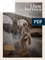 Llibret de programació de l'Espurnes Barroques 2022