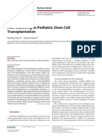 HLA Matching in Pediatric Stem Cell Transplantation