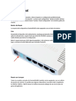 Reset Manual Mikrotik