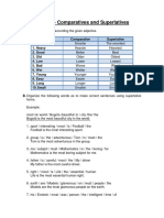 Taller 4 Comparative and Superlative....