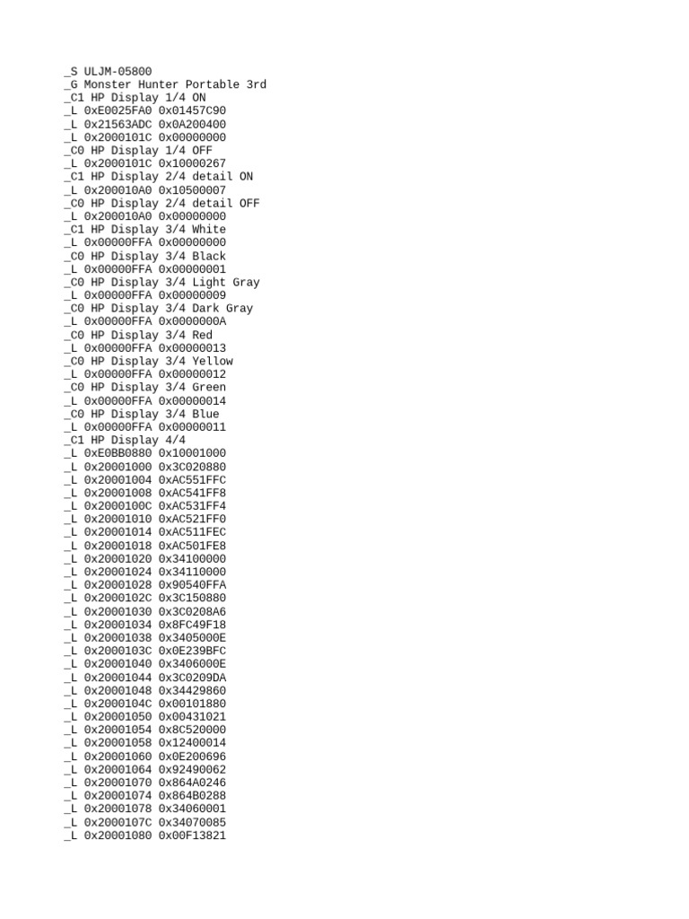 Terrahax Commands