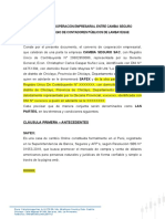 Convenio cooperación Cambia Seguro Colegio Contadores Lambayeque