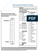 NCCN Distress Thermometer and Problem List For Patients