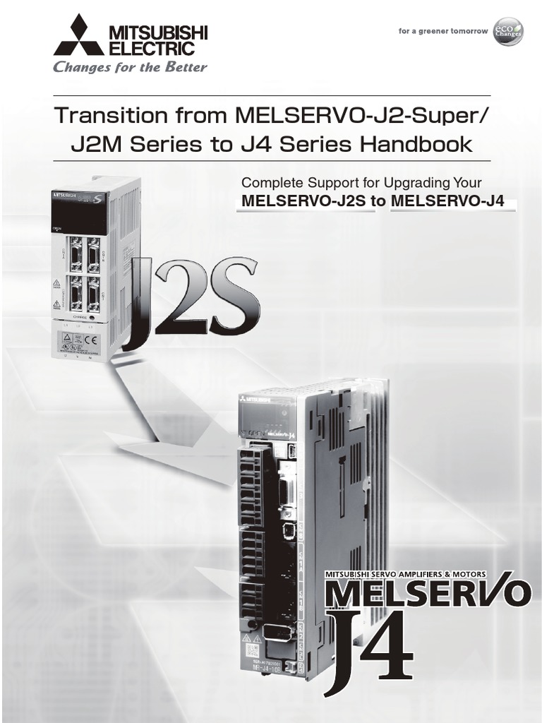 MITSUBISHI J2S Servo To J4 Servo Transition Guide PDF Power